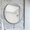 Bellfore Beaded Round Wall Mirror