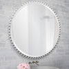 Bellfore Beaded Round Wall Mirror