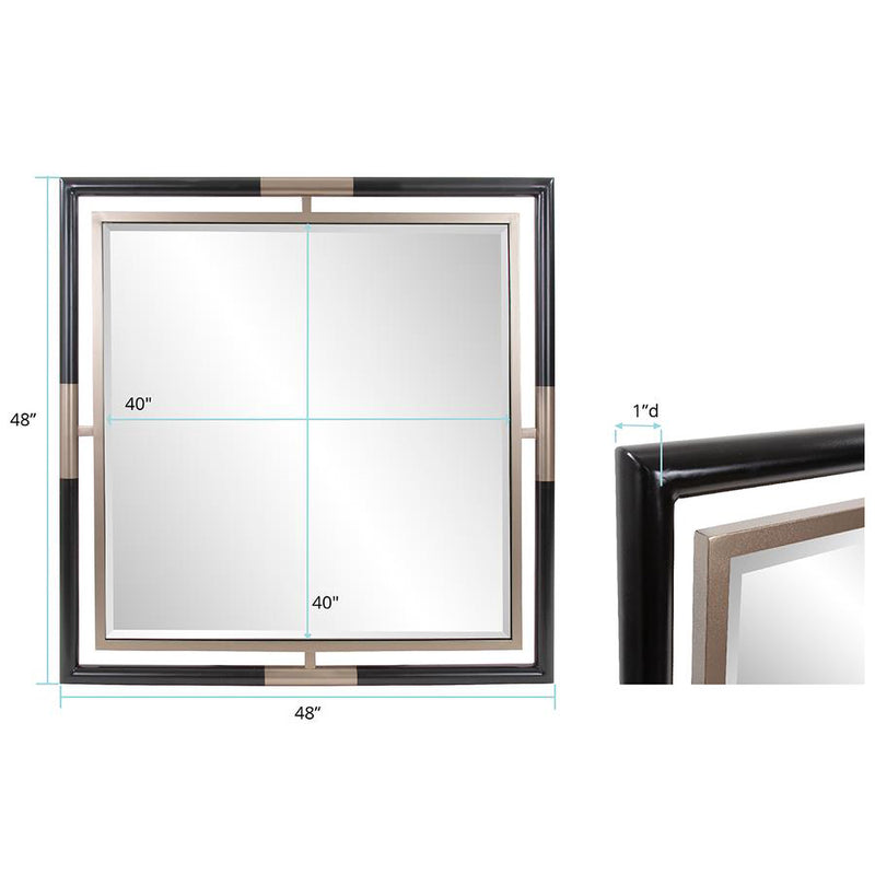 Fitzgerald Large Square Wall Mirror