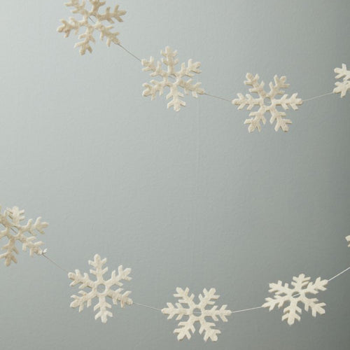 Snowy Garland Set of 2