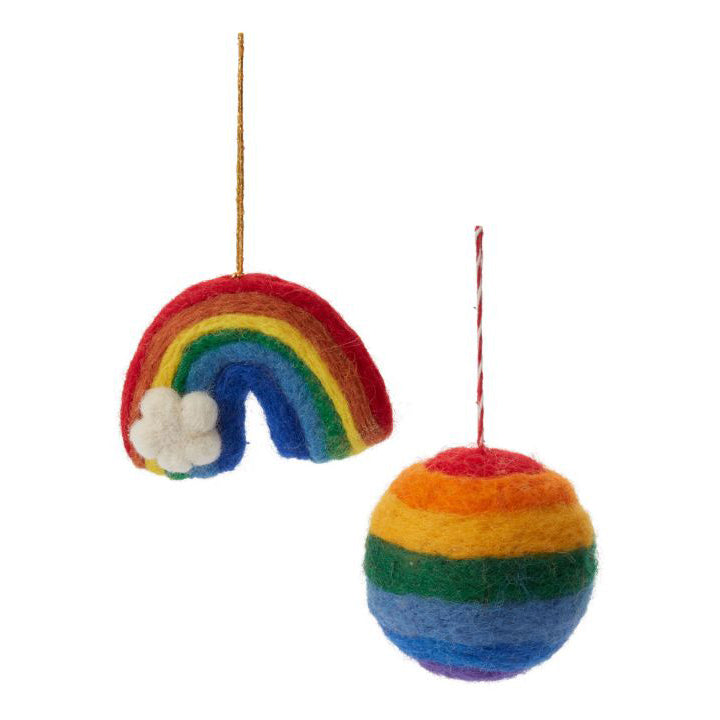 Brighter Days Sphere Ornament Set of 4