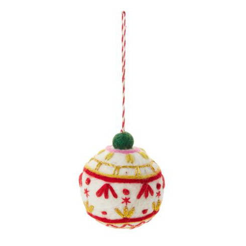 Fairisle Friends Ornament Set of 4