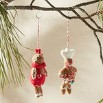 Baker Gingerbread Ornament Set of 4