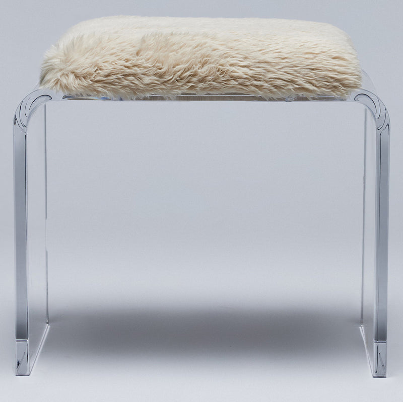 Interlude Home Mira Acrylic Stool