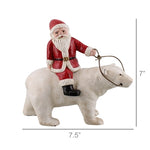 Christmas Polar Bear Sculpture