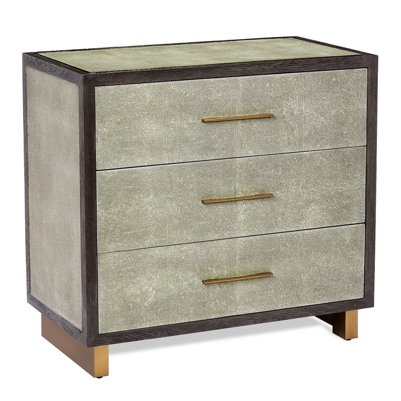 Interlude Home Maia 3 Drawer Chest - Final Sale