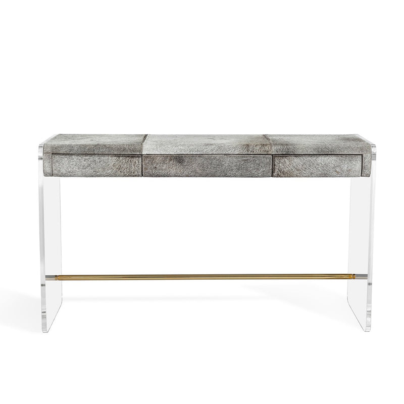 Interlude Home Cora Hide Desk