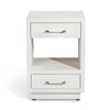 Interlude Home Taylor White Bedside Chest