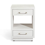 Interlude Home Taylor White Bedside Chest