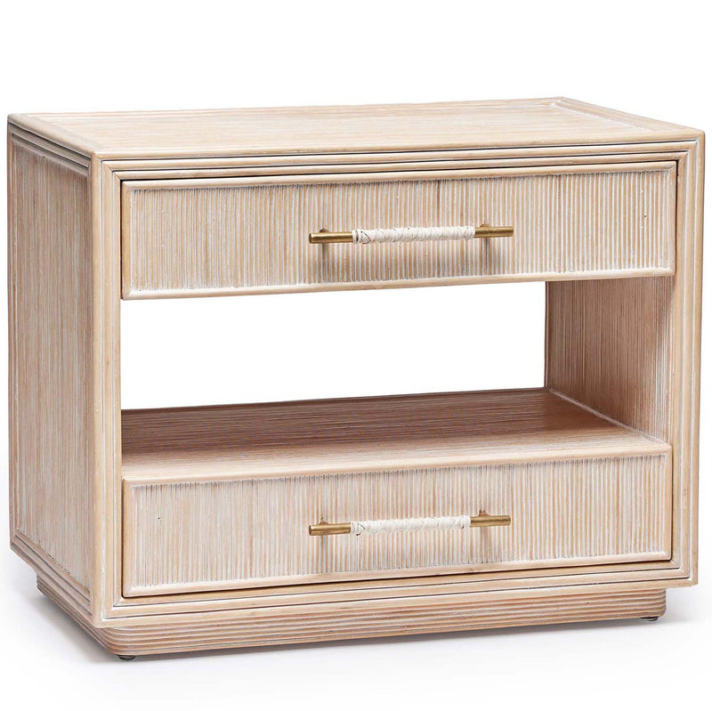 Interlude Home Seaside Bedside Chest