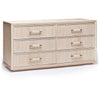 Interlude Home Seaside 6 Drawer Chest