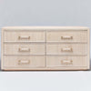 Interlude Home Seaside 6 Drawer Chest