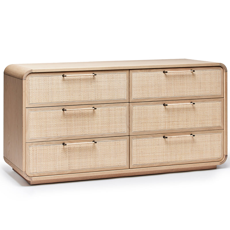 Interlude Home Marsh 6 Drawer Chest