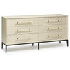 Interlude Home Burton 6 Drawer Chest