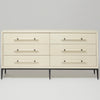 Interlude Home Burton 6 Drawer Chest