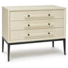 Interlude Home Burton 3 Drawer Bedside Chest