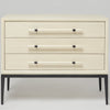 Interlude Home Burton 3 Drawer Bedside Chest