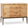 Interlude Home Burton 3 Drawer Bedside Chest