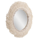 Fringe Round Wall Mirror