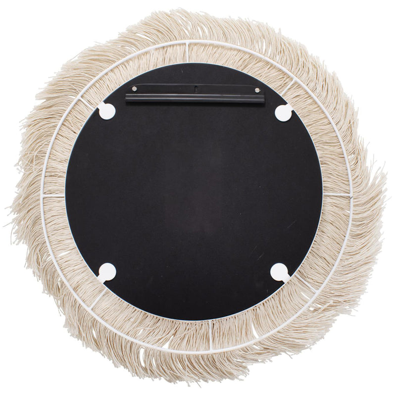 Fringe Round Wall Mirror