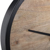 Live Edge Round Wall Clock