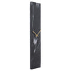 Mies Black Marble Monolith Clock