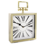 Herbert Handled Table Clock