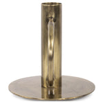 Italo Antique Brass Candle Holder