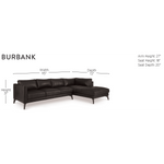 One For Victory Burbank Sectional Sofa