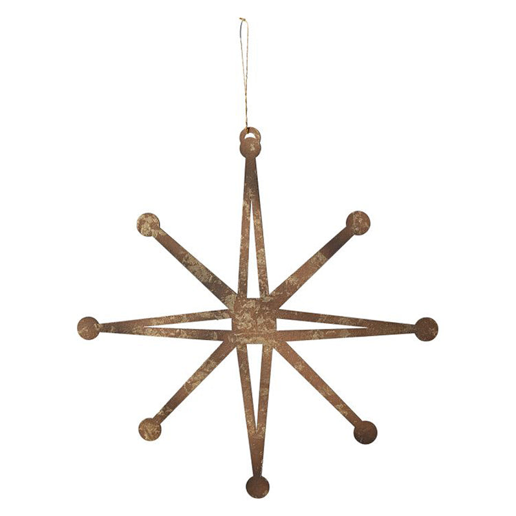 Ursa Ornament Open Star Set of 4