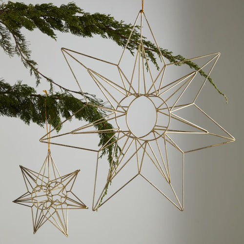 Star of Wonder Ornament Set of 2