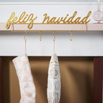 Feliz Navidad Stocking Holder