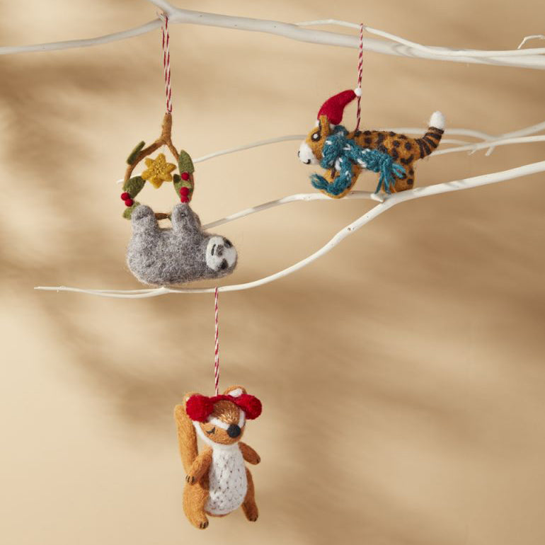 Mellow Critter Ornament Set of 3