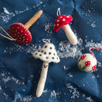 Fun Fungi Ornament Set of 4