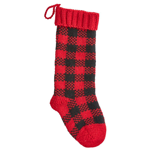 Buffalo Check Christmas Stocking