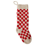 Damier Christmas Stocking