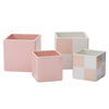 Blushed Urban Square Small Pot Set of 6