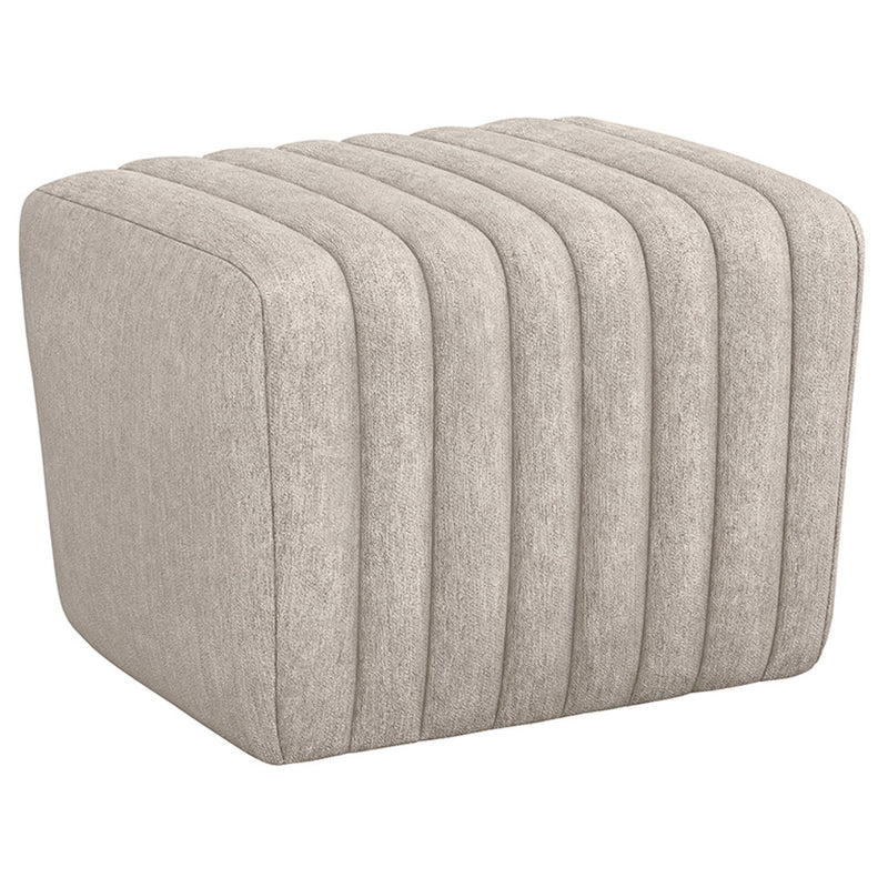 Interlude Home Channel Ottoman