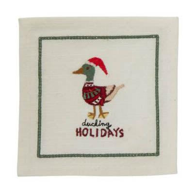 Tipsy Critter Cocktail Napkin Set of 4