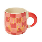 Kitschy Christmas Mug Set of 4