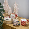 Kitschy Christmas Mug Set of 4