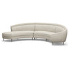 Interlude Home Capri Chaise 3 Piece Sectional Sofa