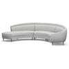 Interlude Home Capri Chaise 3 Piece Sectional Sofa