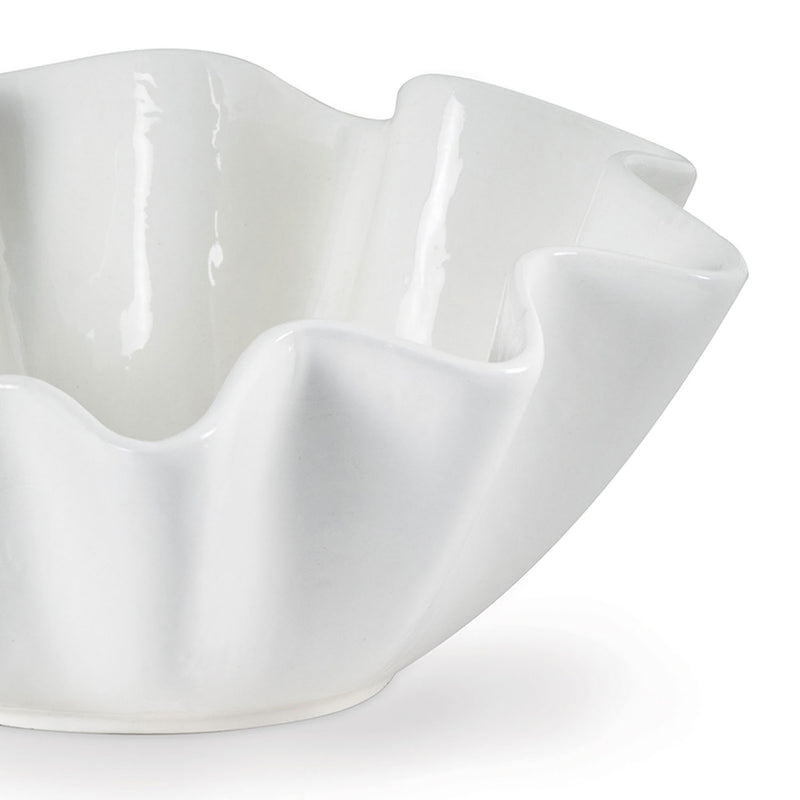 Regina Andrew Ruffle Ceramic Bowl