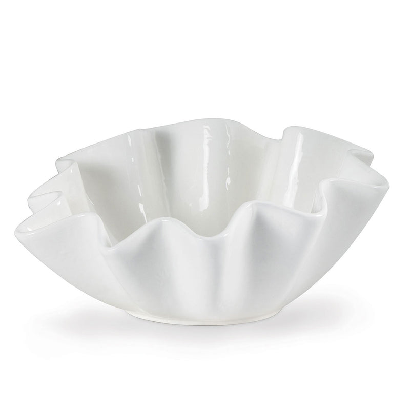 Regina Andrew Ruffle Ceramic Bowl