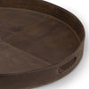 Regina Andrew Derby Round Leather Tray