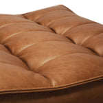 Ethnicraft N701 Leather Footstool