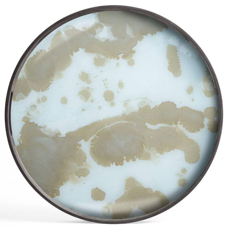 Ethnicraft Organic Glass Round Tray