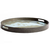 Ethnicraft Organic Glass Round Tray