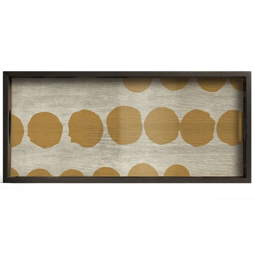 Ethnicraft Dots Rectangular Glass Tray